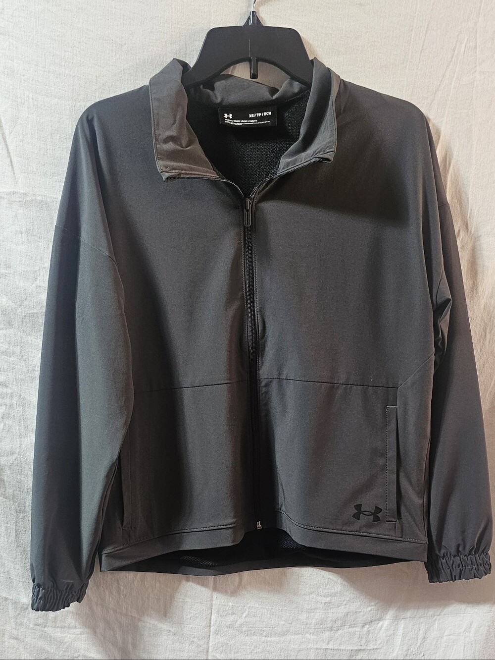 Under Armour Charcoal Full-Zip Performance Jacket